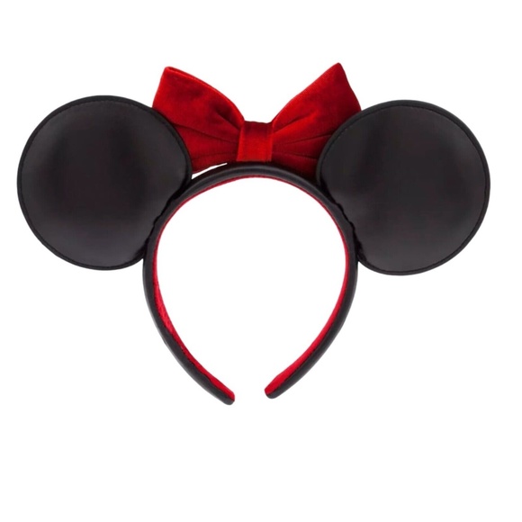 2023 Disney Parks Star Wars Holiday Minnie Ear Headband Luke Darth Vader - NEW - Picture 2 of 2